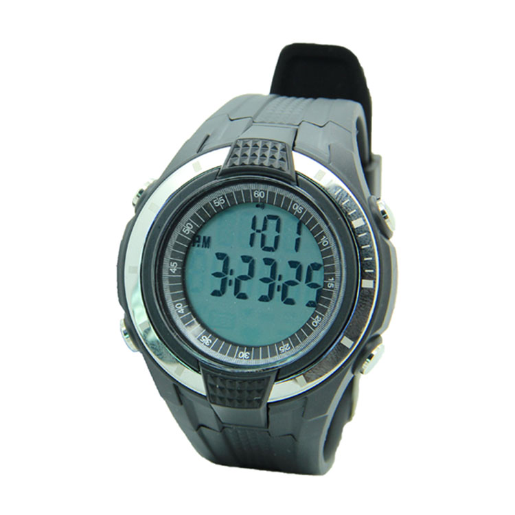 Active tracker watch with heart rate monitor