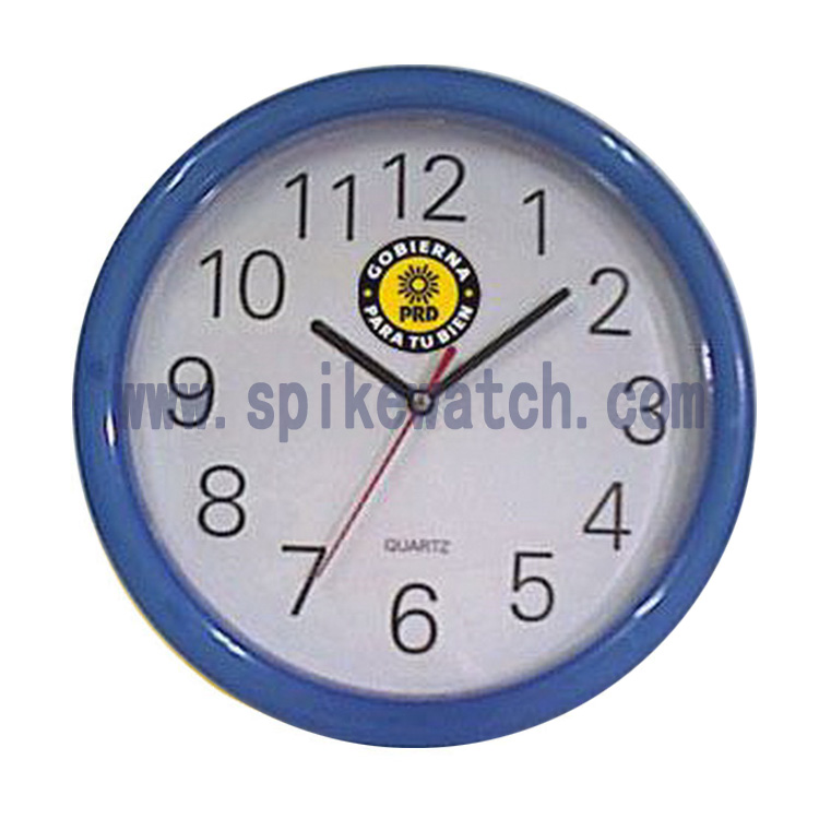 Plastic wall clock_SHIBA(SPIKE WATCH) ELECTORNICS FTY.
