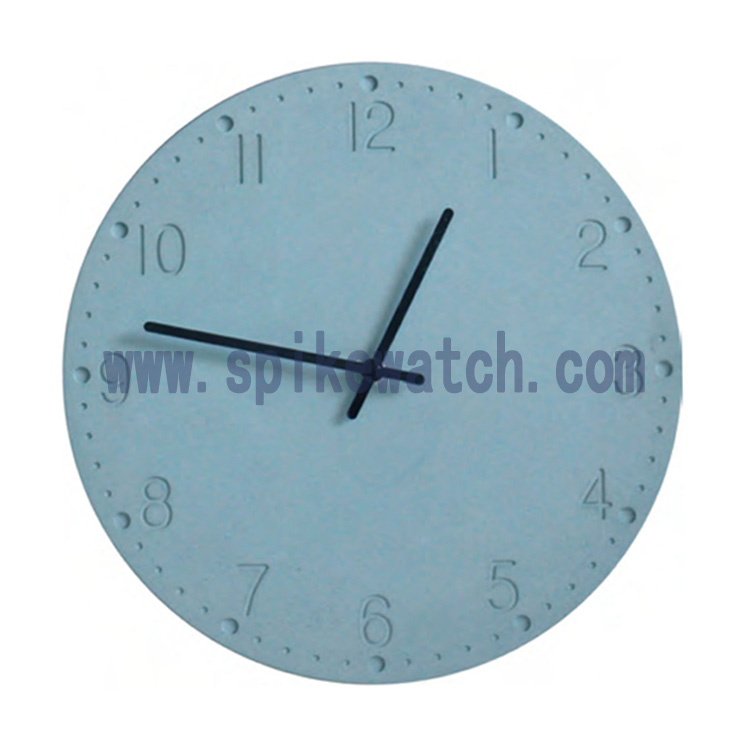 Concrete Wall Clock_SHIBA(SPIKE WATCH) ELECTORNICS FTY.
