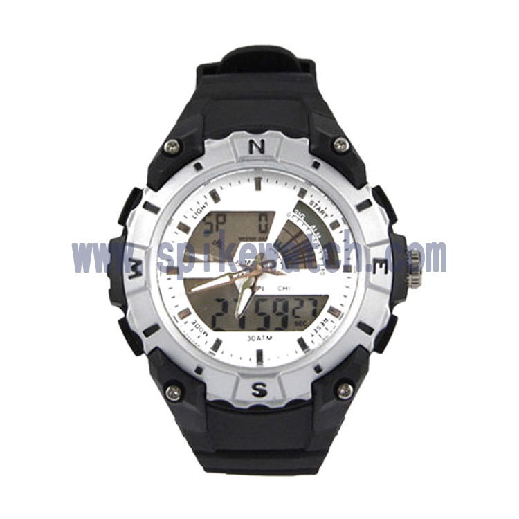 Multi-function Dual Time watch