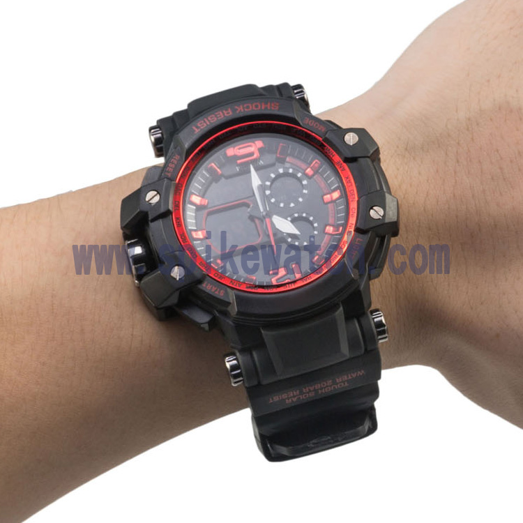 Multifunction analog digital watch_SHIBA(SPIKE WATCH) ELECTORNICS FTY.
