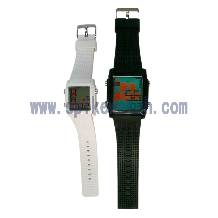 Multi-function LED watch_SHIBA(SPIKE WATCH) ELECTORNICS FTY.