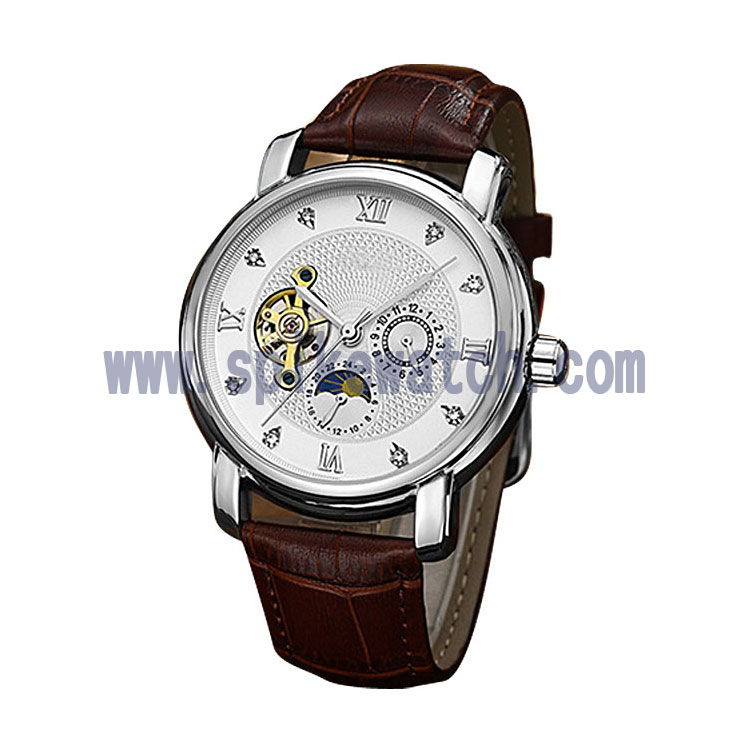 Luxury leather watch_SHIBA(SPIKE WATCH) ELECTORNICS FTY.