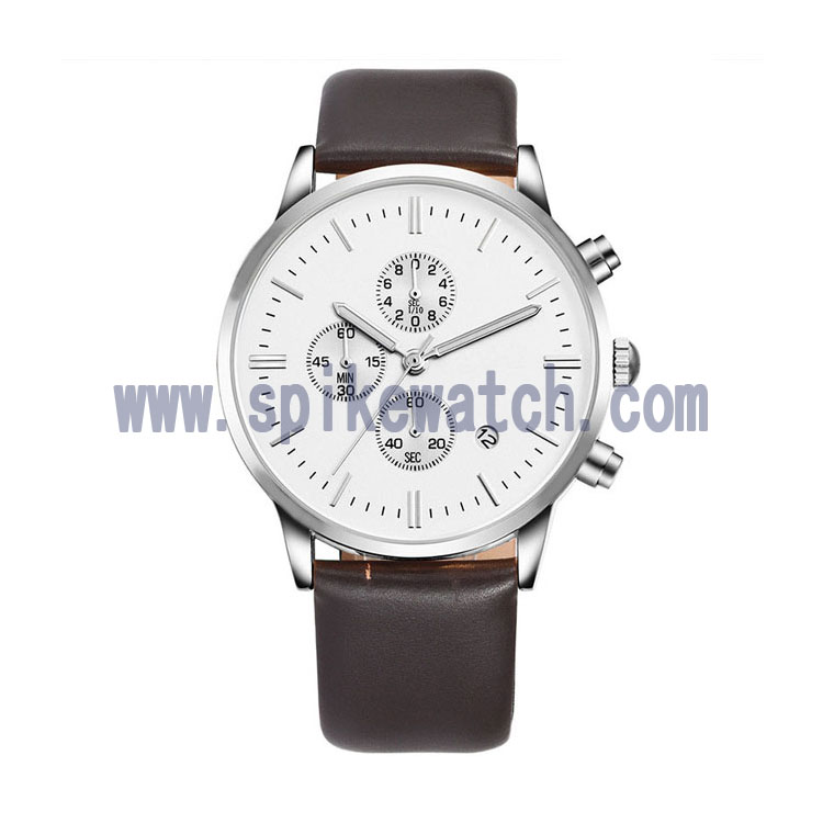Classic leather watch_SHIBA(SPIKE WATCH) ELECTORNICS FTY.