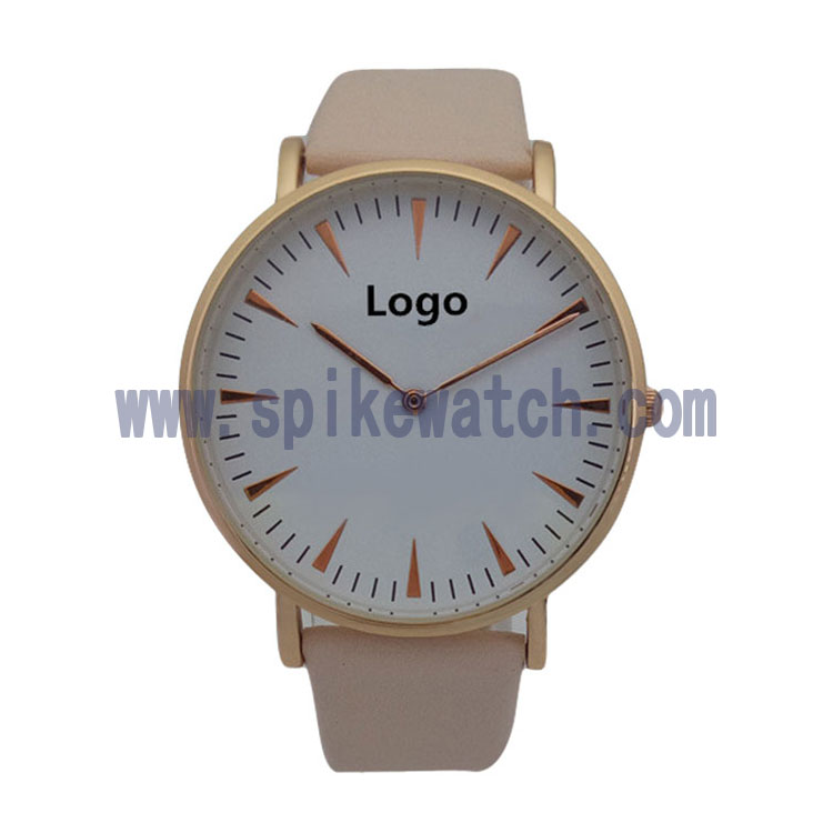 Custom leather watch