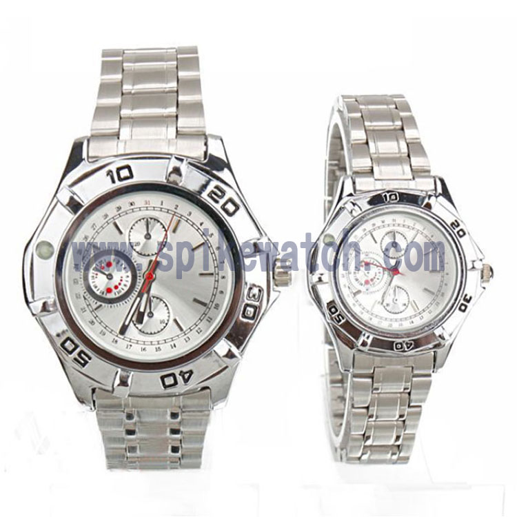 Silver plated watch_SHIBA(SPIKE WATCH) ELECTORNICS FTY.
