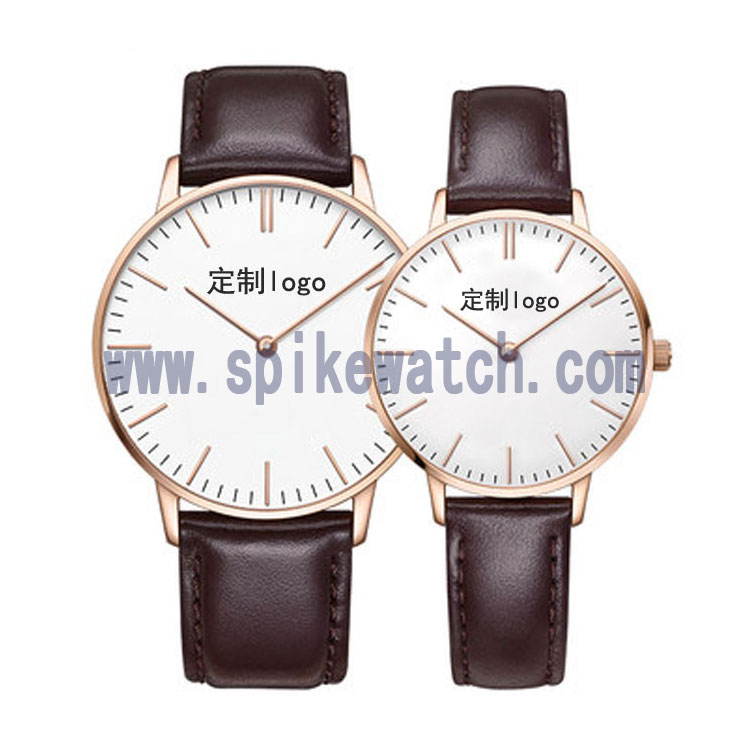 Genuine leather watch