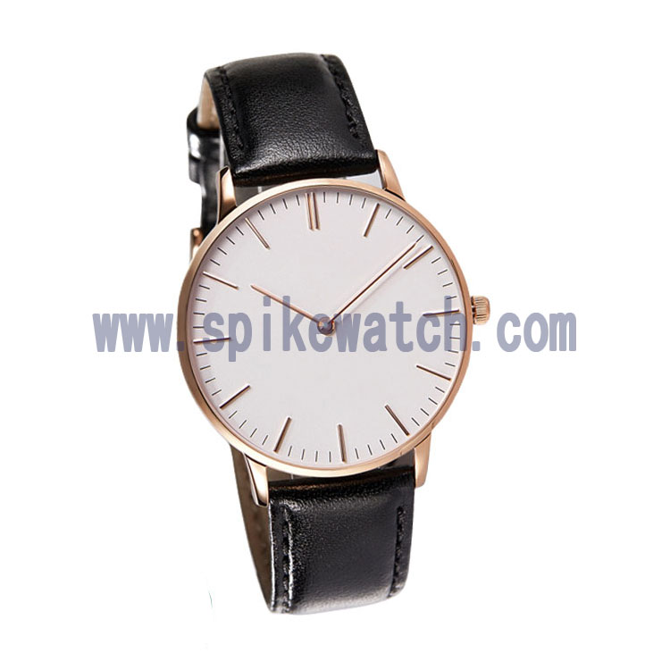 Genuine leather watch_SHIBA(SPIKE WATCH) ELECTORNICS FTY.