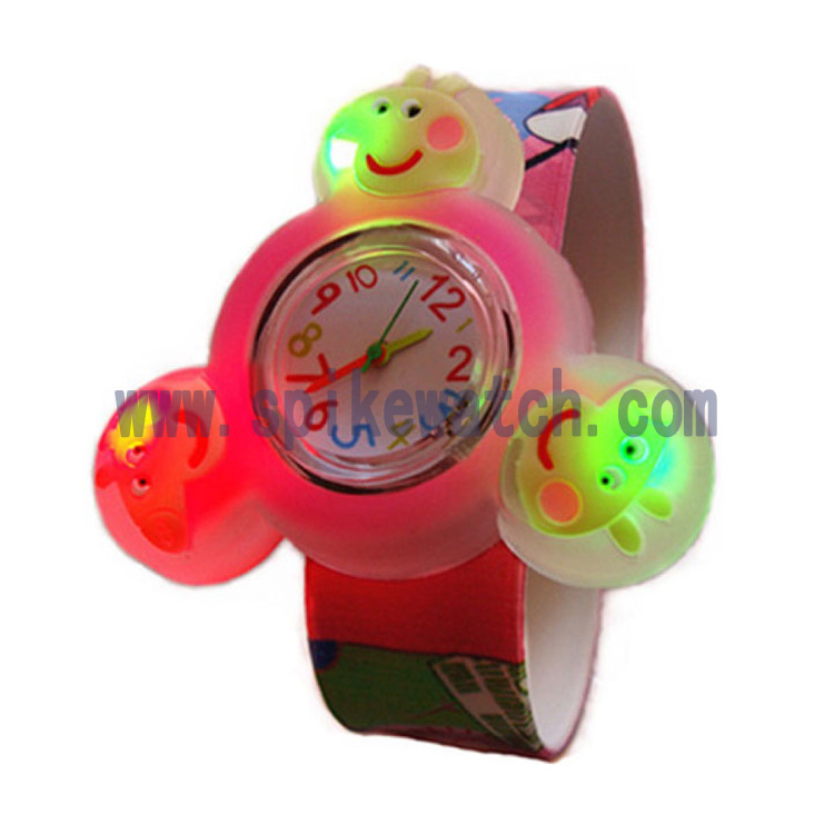 Glow in dark spinner watch_SHIBA(SPIKE WATCH) ELECTORNICS FTY.