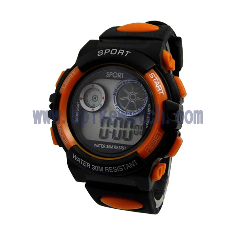 LCD sport watch