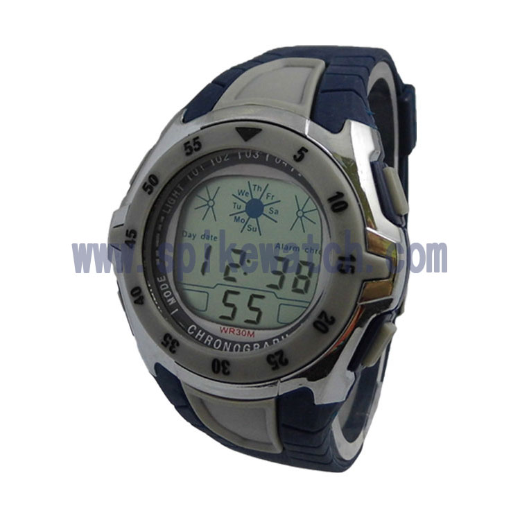 Sport LCD watch_SHIBA(SPIKE WATCH) ELECTORNICS FTY.