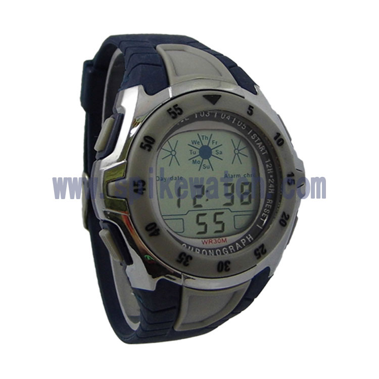 Sport LCD watch_SHIBA(SPIKE WATCH) ELECTORNICS FTY.