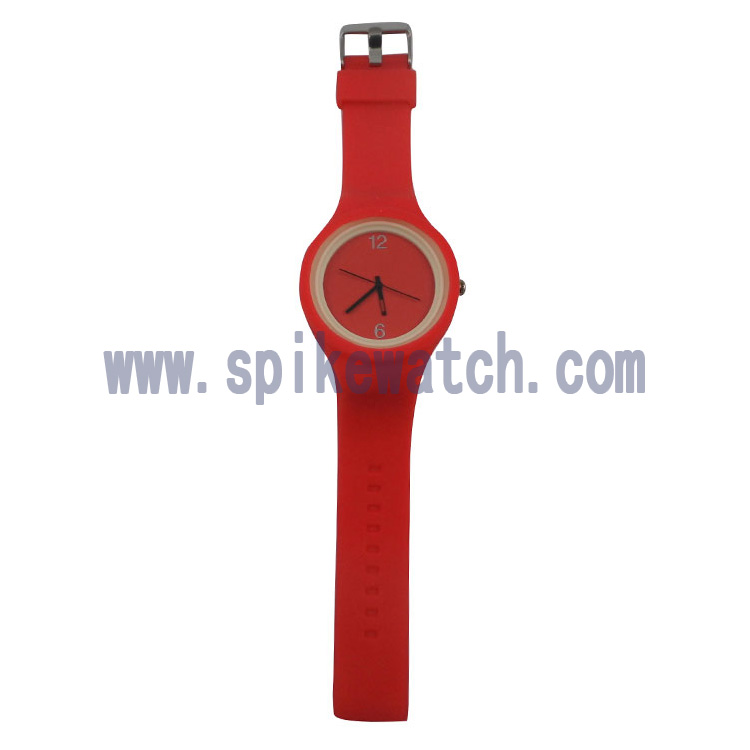 Round silicone watch_SHIBA(SPIKE WATCH) ELECTORNICS FTY.