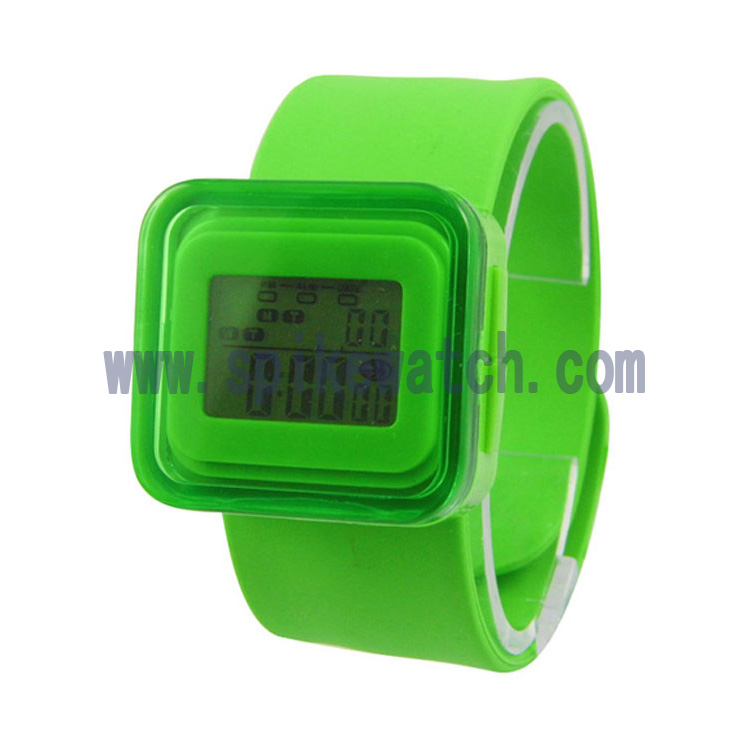 Multifunctional silicone watch