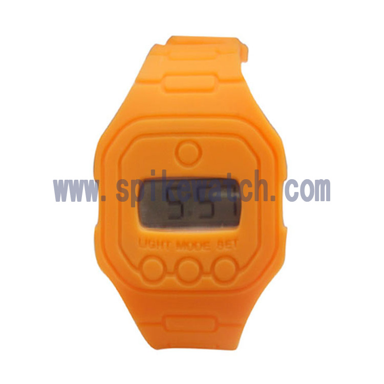 Slim silicone watch_SHIBA(SPIKE WATCH) ELECTORNICS FTY.