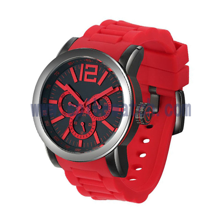 New silicone watch_SHIBA(SPIKE WATCH) ELECTORNICS FTY.