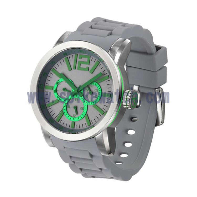 New silicone watch_SHIBA(SPIKE WATCH) ELECTORNICS FTY.