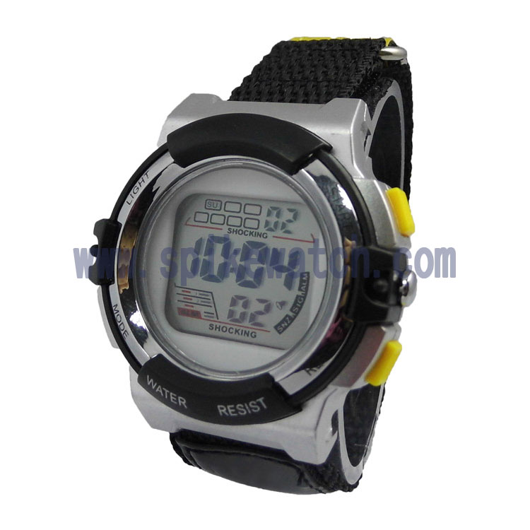 LCD velcro watch_SHIBA(SPIKE WATCH) ELECTORNICS FTY.