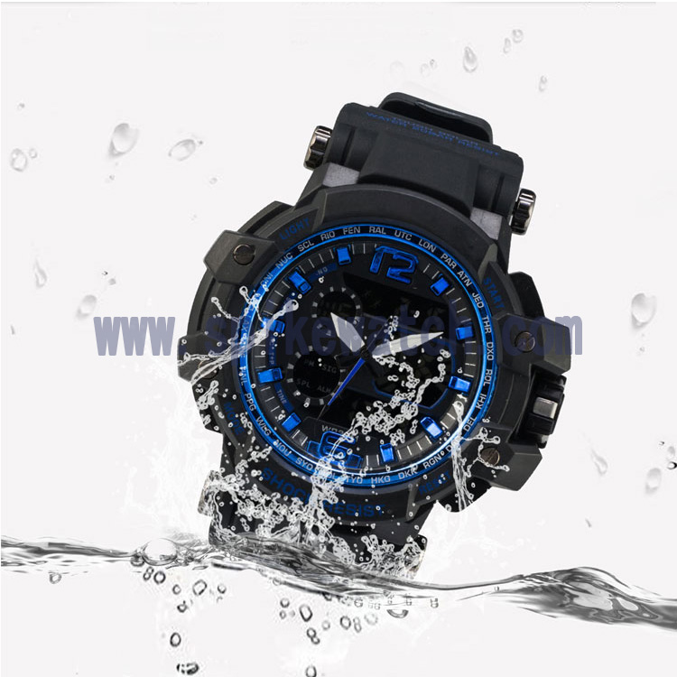手表商家推出新款下海必备防水运动手表